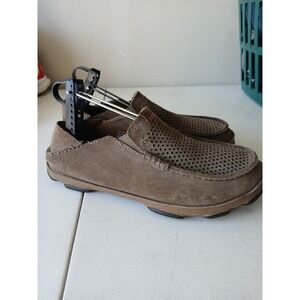 Olukai moloa kohana mens size 8 slip up shoes